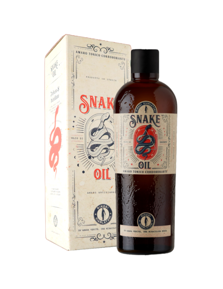 Amaro Snake Oil Rimedi Ciarlatani | ASTUCCIATO - 0,7 L