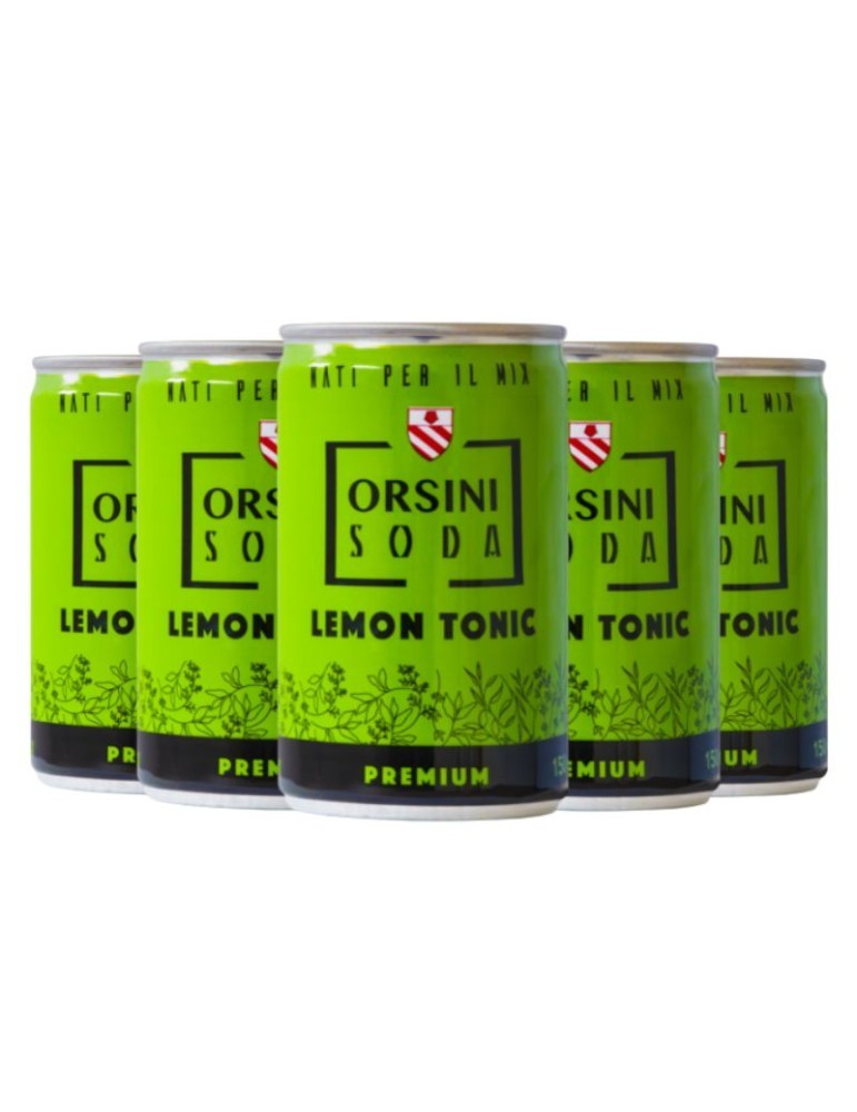 Lemon Tonic Orsini Soda - 0,15L x 24 LATTINE