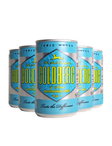 Goldberg Tonic Water Mediterranean - 0,15 L x 24 LATTINE