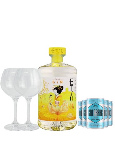 Kit Gin Tonic Etsu Double Yuzu + Goldberg Bitter Lemon