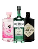 Bundle Flavored Gin "Etsu Sakura Vs Barentsz Vs Hendrick's"