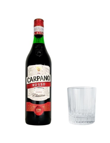 Vermouth Carpano Rosso + 1 Tumbler OMAGGIO