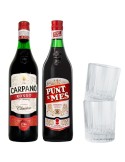 Vermouth Carpano Rosso + Carpano Punt e Mes  + 2 Tumbler OMAGGIO