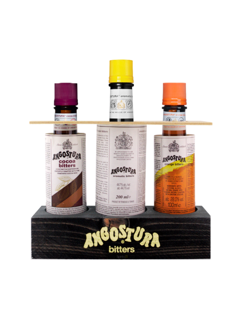 Set Angostura + Base Legno