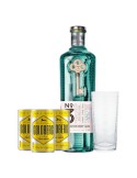 Kit Gin Tonic No3 London Dry + Goldberg Premium + Bicchieri OMAGGIO