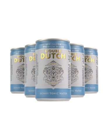 DOUBLE DUTCH Skinny Tonic Water - 0,15L x 24 LATTINE