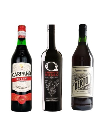 Vermouth Rosso a confronto * Carpano Rosso - Q Vermouth - Berto*
