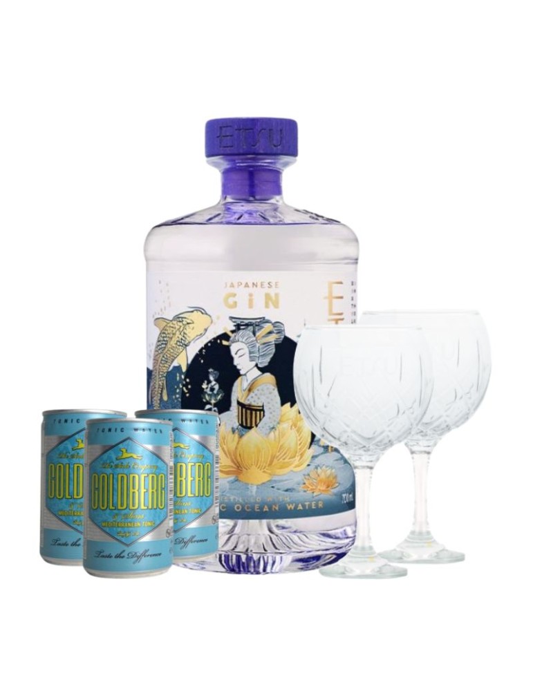 Kit Gin Tonic Etsu Pacific Ocean Gin + Goldberg Mediterranean
