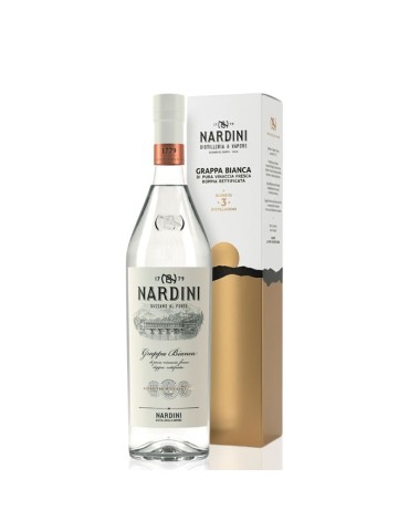 Grappa Nardini Bianca - 0.7L | ASTUCCIATA
