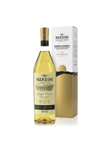 Grappa Nardini Riserva 3 Anni - 0.7L | ASTUCCIATA