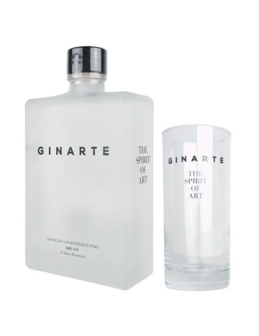 Gin GINARTE dry 43,5%- 0,7 L + Bicchiere OMAGGIO