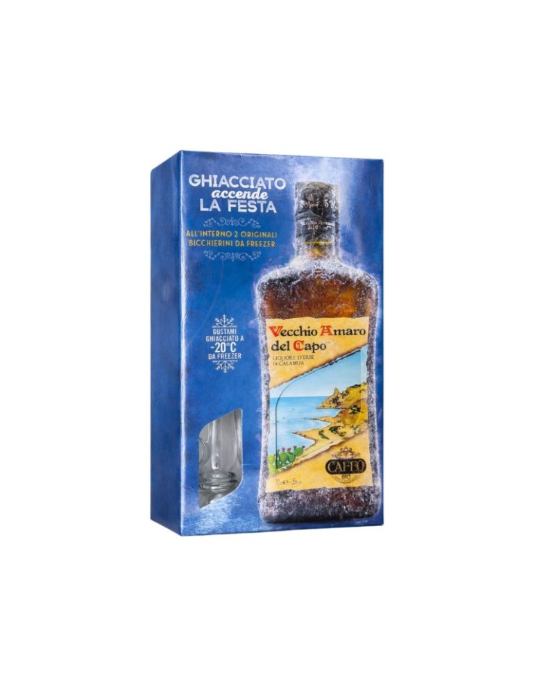 Amaro del Capo - 0.7L + 2 Bicchieri | Gift Box