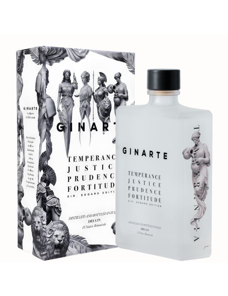 Ginarte Sir Edward Edition Temperanza Dry Gin - 0,7 L | ASTUCCIATO