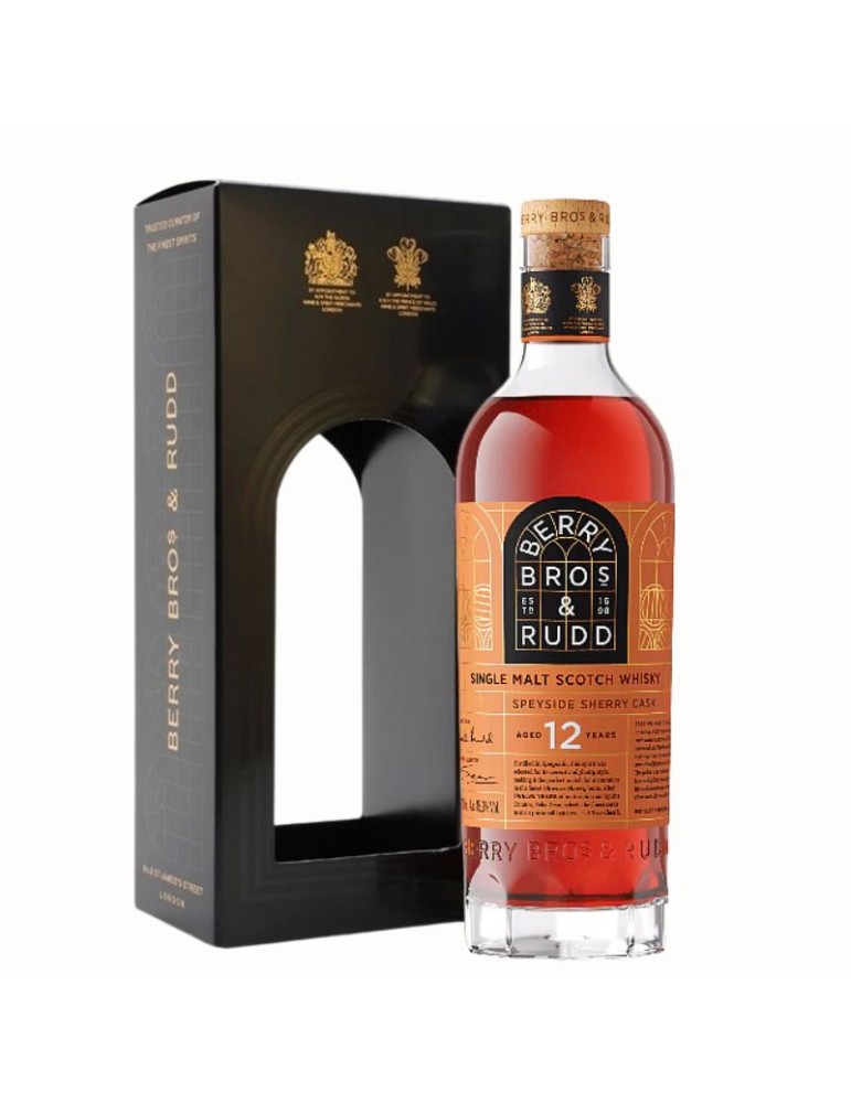 Speyside Sherry Cask Single Malt Scotch Whisky 12 Anni BBR - 0,7L