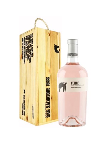Vetere IGP rosato 2023 - 1.5L | COFANETTO IN LEGNO