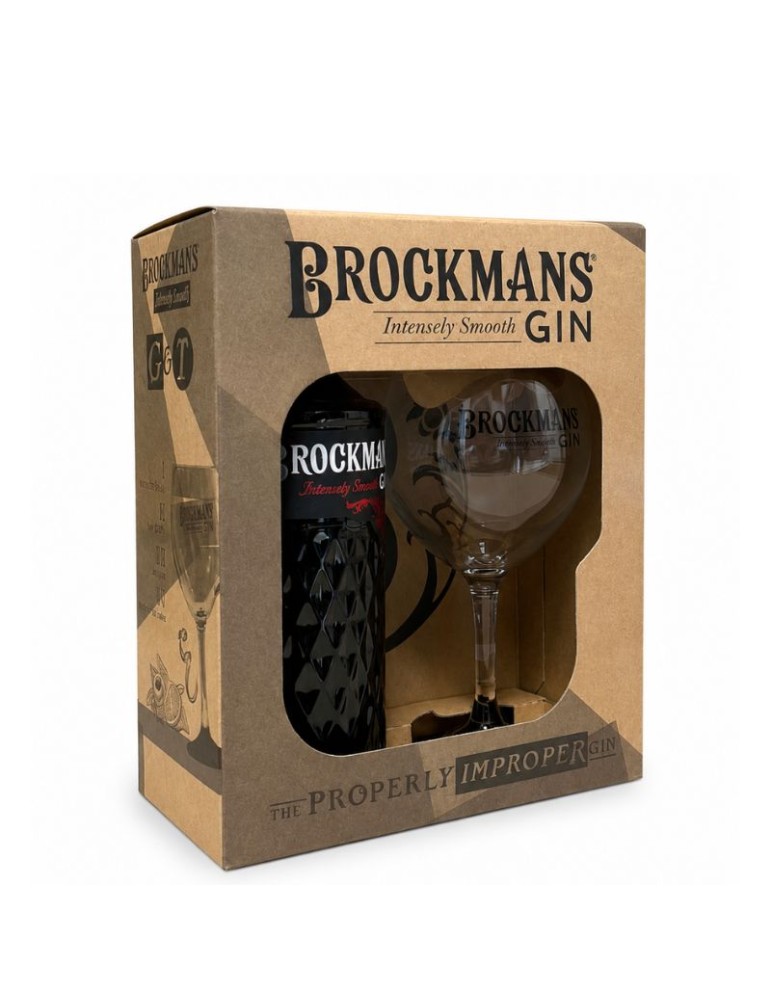 Brockmans Gin - 0.70L + Copa Ballon Glass