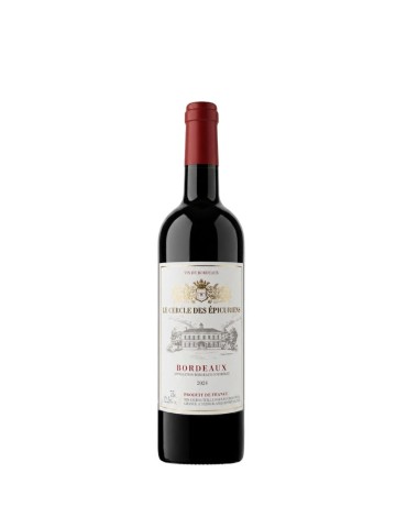 Le Cercle des Épicuriens Bordeaux AOP - 0,75 L