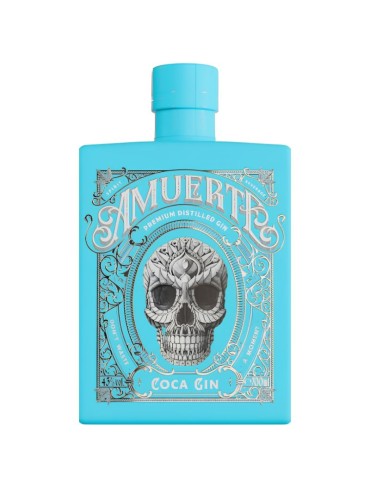 Gin Amuerte Coca Leaf Light Blue - 0,7 L
