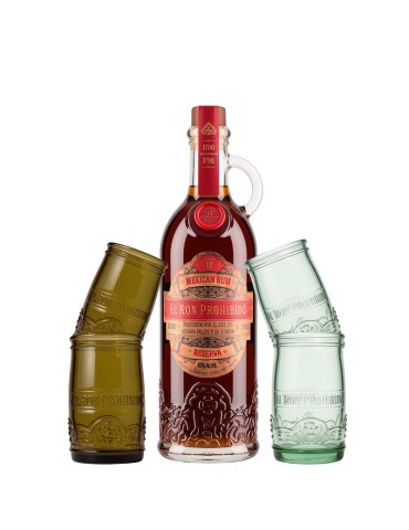 Ron Prohibido Solera 12 Anni - 0,70L + 4 Bicchieri OMAGGIO