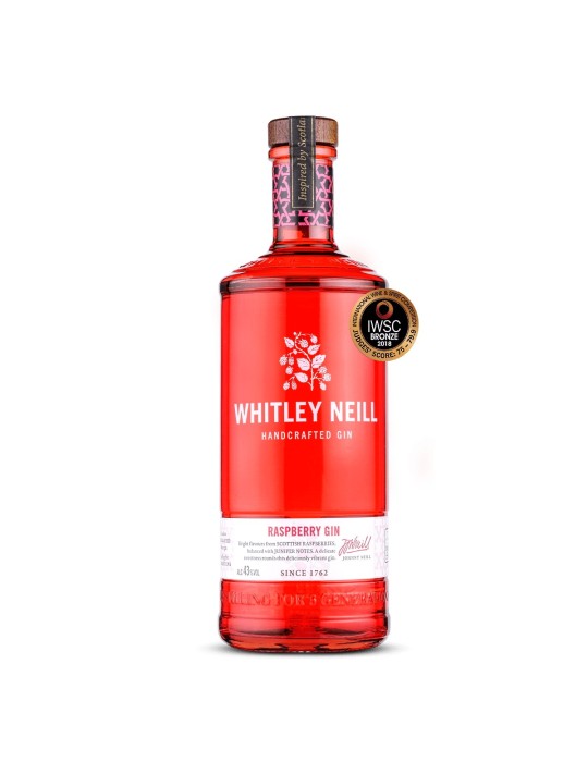Gin Whitley Neill Raspberry 70 cl