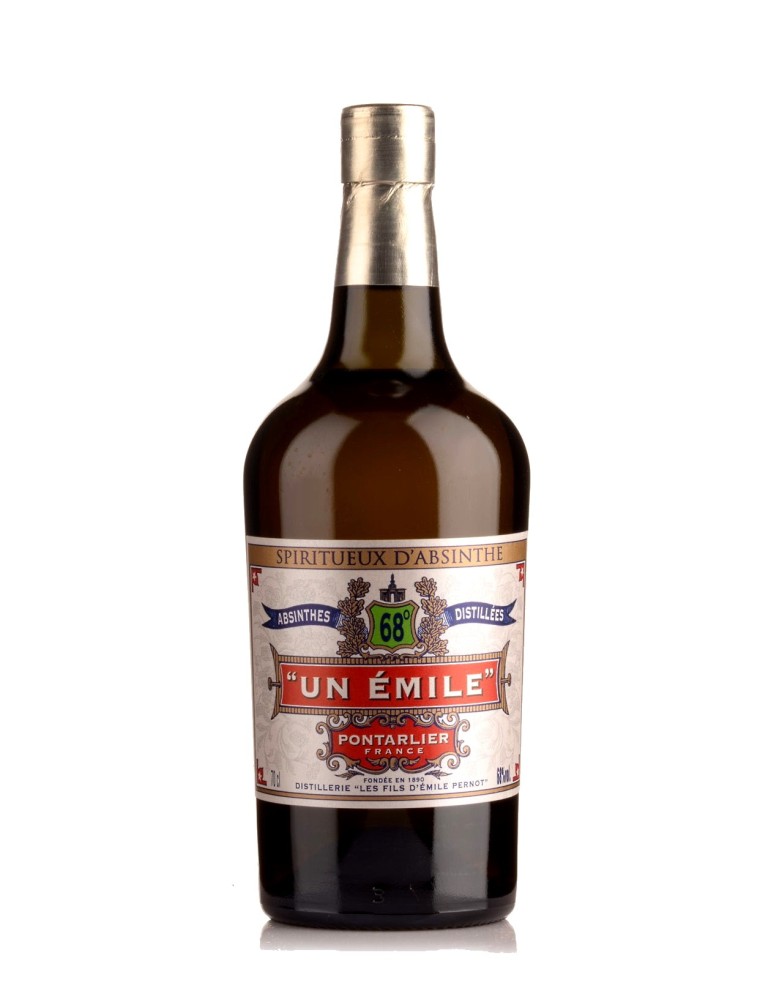Assenzio Un Émile 68% Pontarlier Pernot - 0,5 Lt