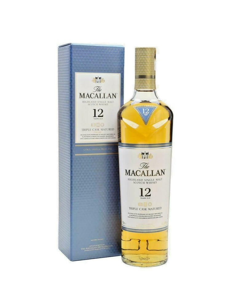 Scotch Whisky Macallan 12 Anni Triple Cask 70 cl