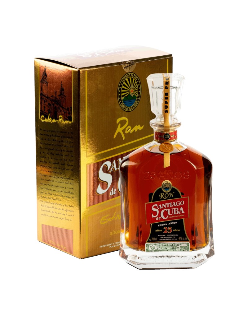 Rum Santiago de Cuba Extra Anejo 25 anni