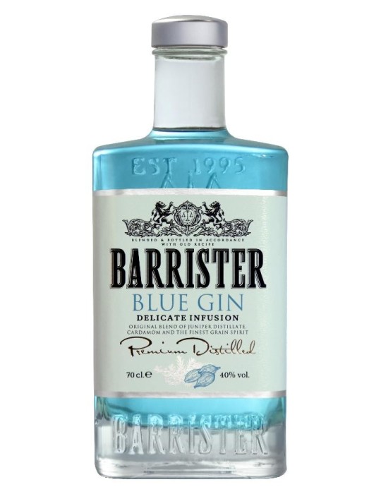 Blue Gin Barrister 70 cl