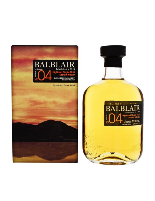 Whisky Balblair Vintage 2004 Bourbon Matured