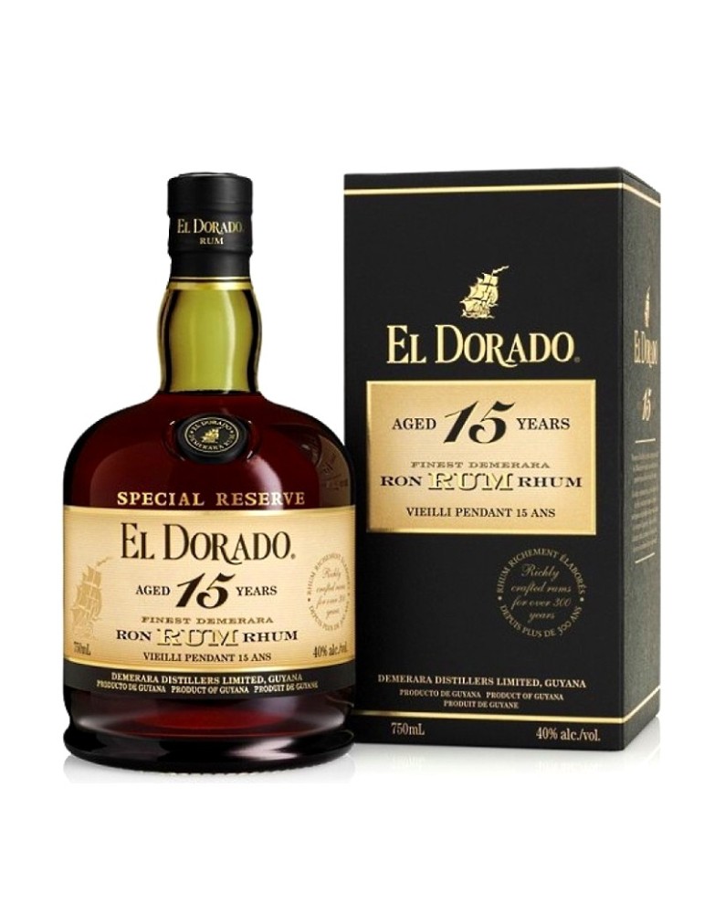 Rum El Dorado 15 Anni Demerara Special Reserve