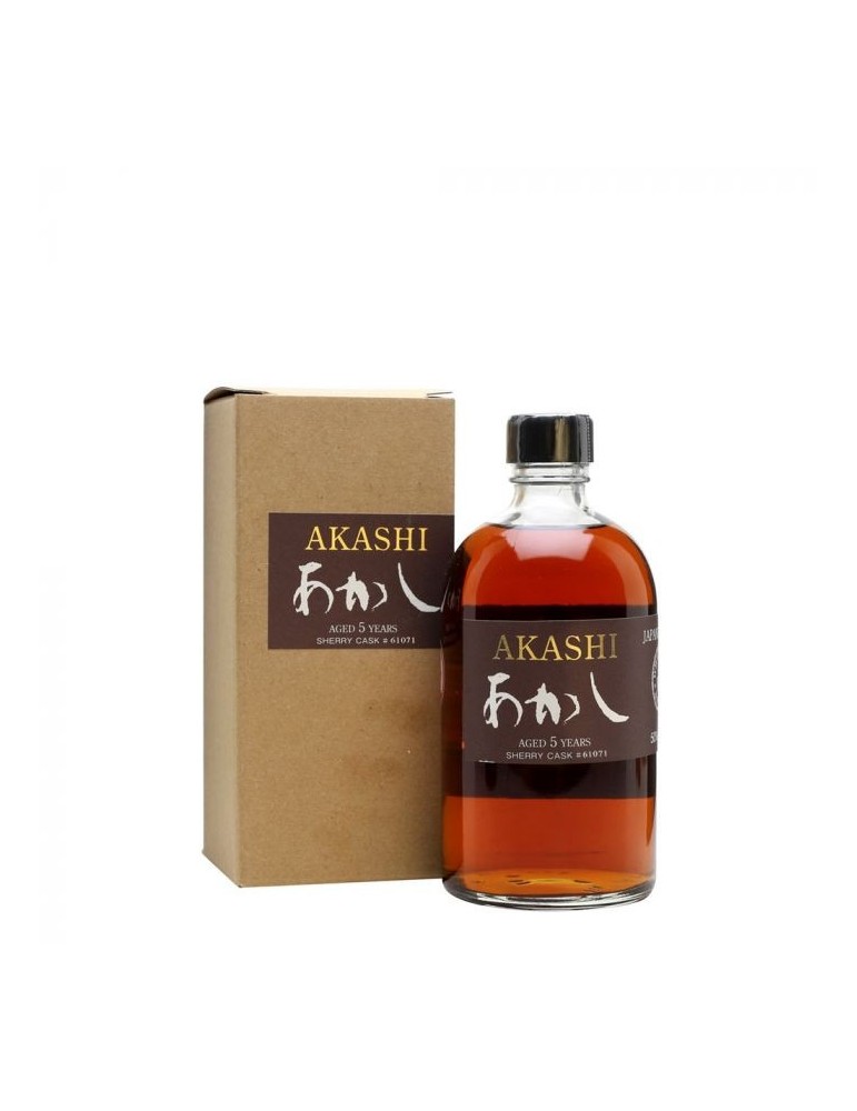 Japanese Whisky Sherry Cask Akashi - 0,50L