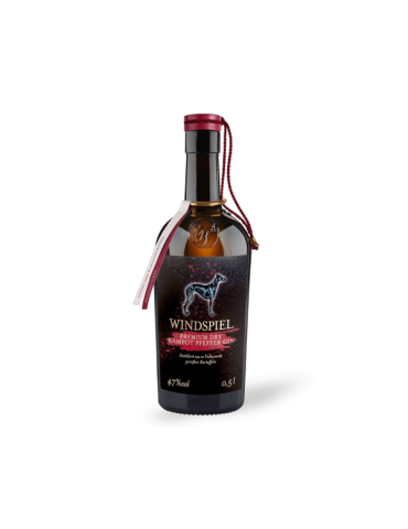 WINDSPIEL Premium Dry Kampot pfeffer Gin- 0,50L