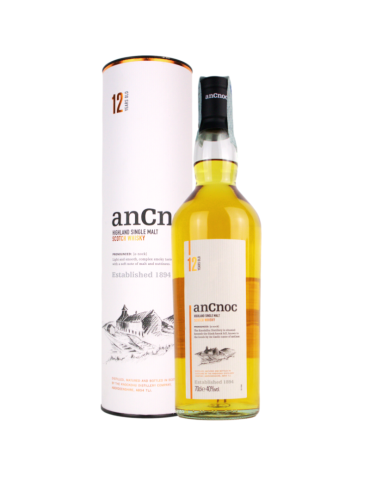 Scotch Whisky AnCnoc 12 anni Single Malt - 0,7 L