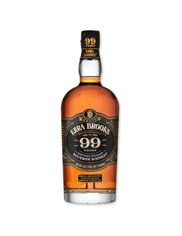 Bourbon Whiskey Black Label 99 PROOF BOURBON WHISKEY- 0,7 L |EZRA BROOKS