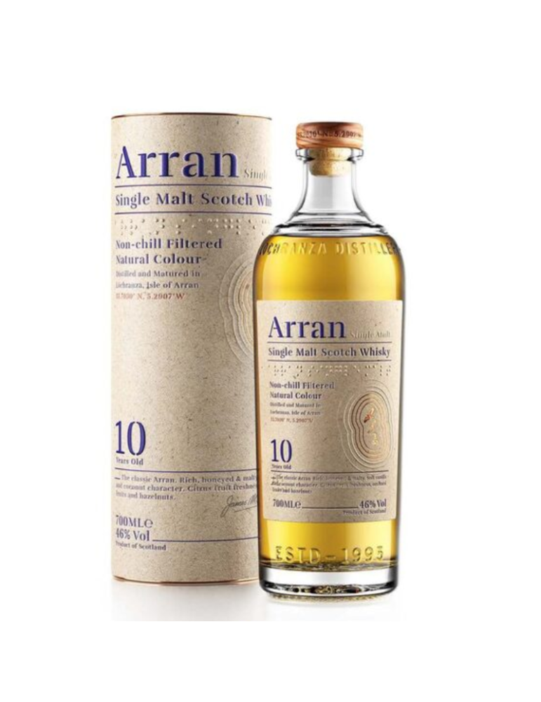ARRAN 10 yo Single Malt - 0,70L | ASTUCCIATO