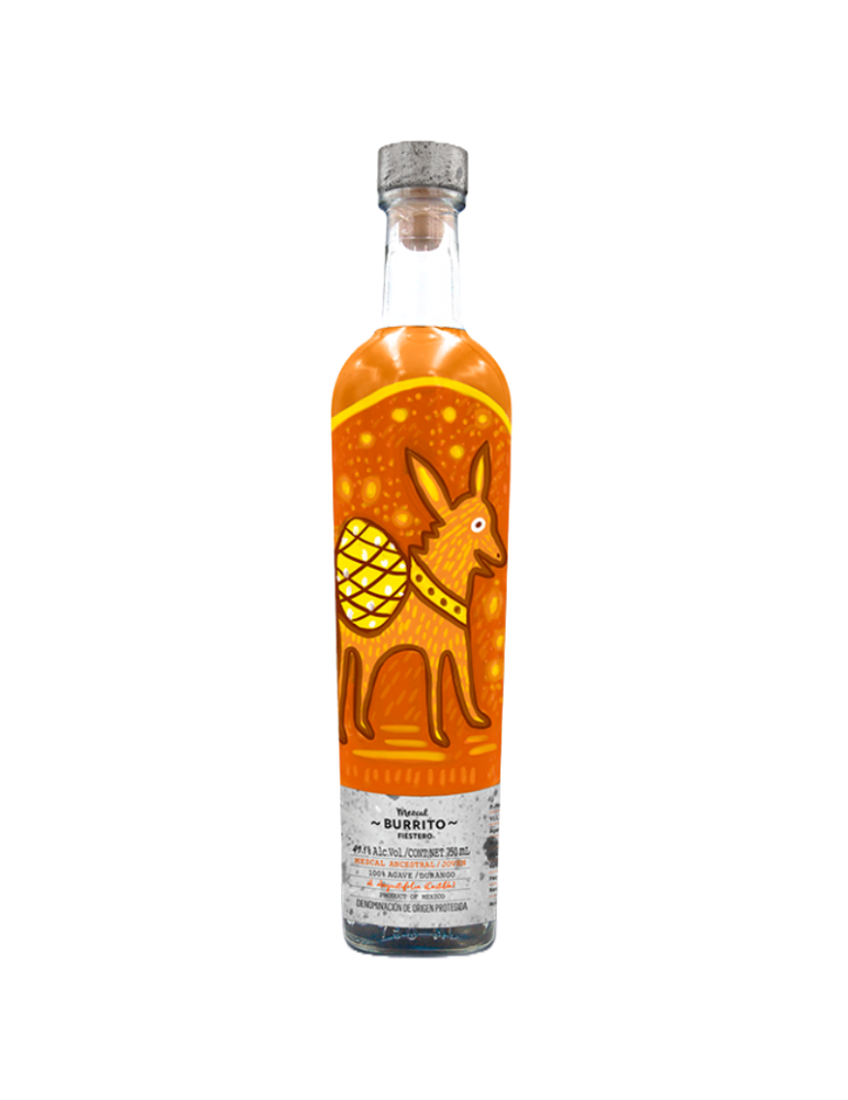 Mezcal Burrito Fiestero Ancestral Castilla- 0,7 L
