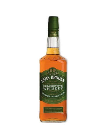 Whiskey Ezra Brooks Straight Rye - 0, 7 L