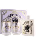 Gin Amuerte White Coca Leaf 0,7 L + 2 BICCHIERI | GIFT BOX OLD STYLE