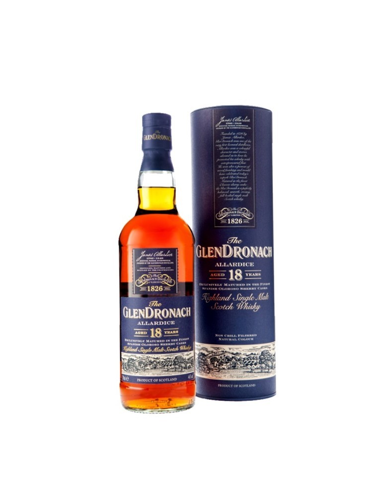 Scotch Whisky Glendronach 18 Anni Allardice - 0,7 L