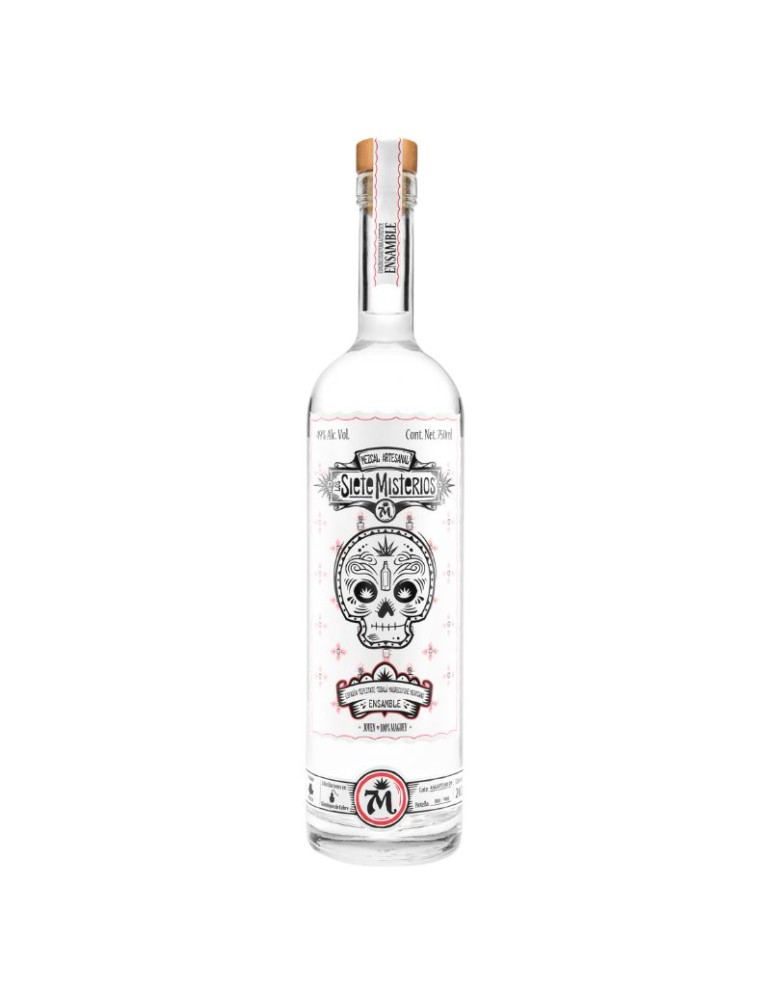 Mezcal Los Siete Misterios 4 Agaves - 0,7 Lt