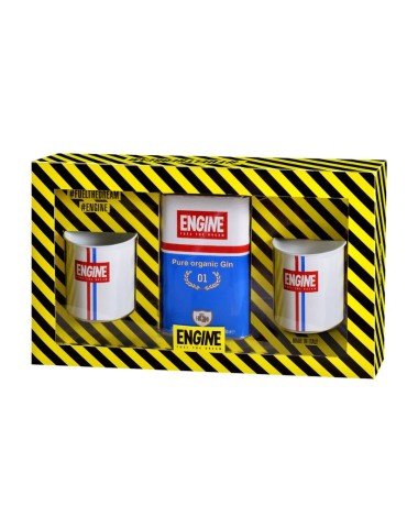 Engine Pure Organic Gin - 0,5 L + 2 Bicchieri