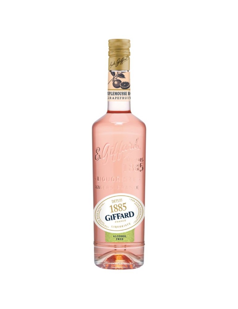 Giffard Pompelmo Rosa ALCOHOL FREE  - 0.7L