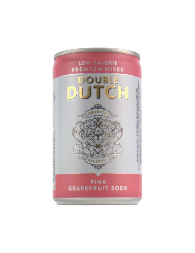 DOUBLE DUTCH Pink Grapefruit Soda - 0.15L