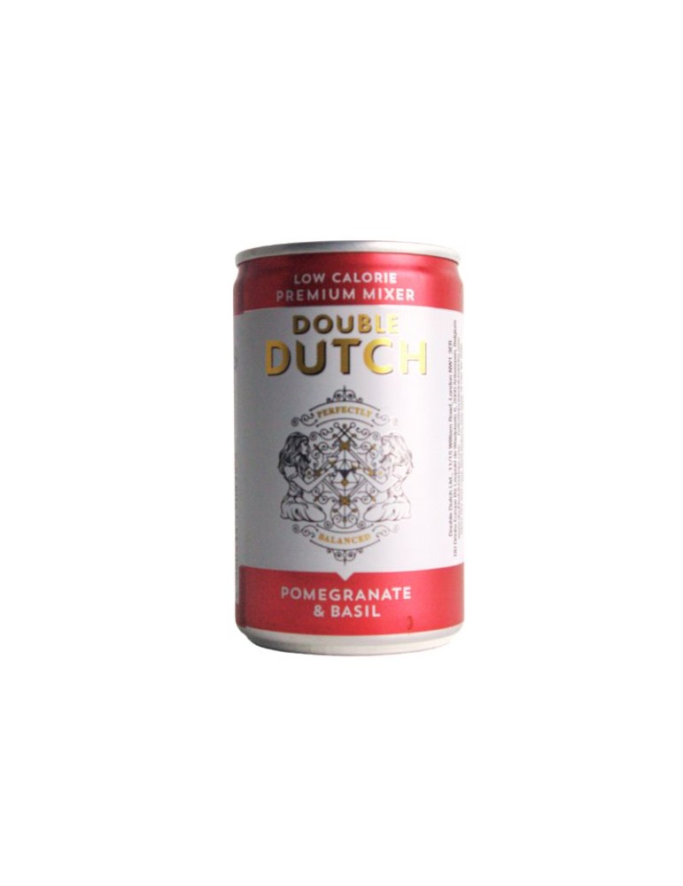 DOUBLE DUTCH Pomegranate & Basil -0.15L