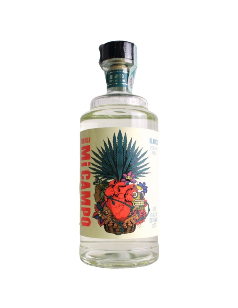 Tequila Blanco Mi Campo - 1L