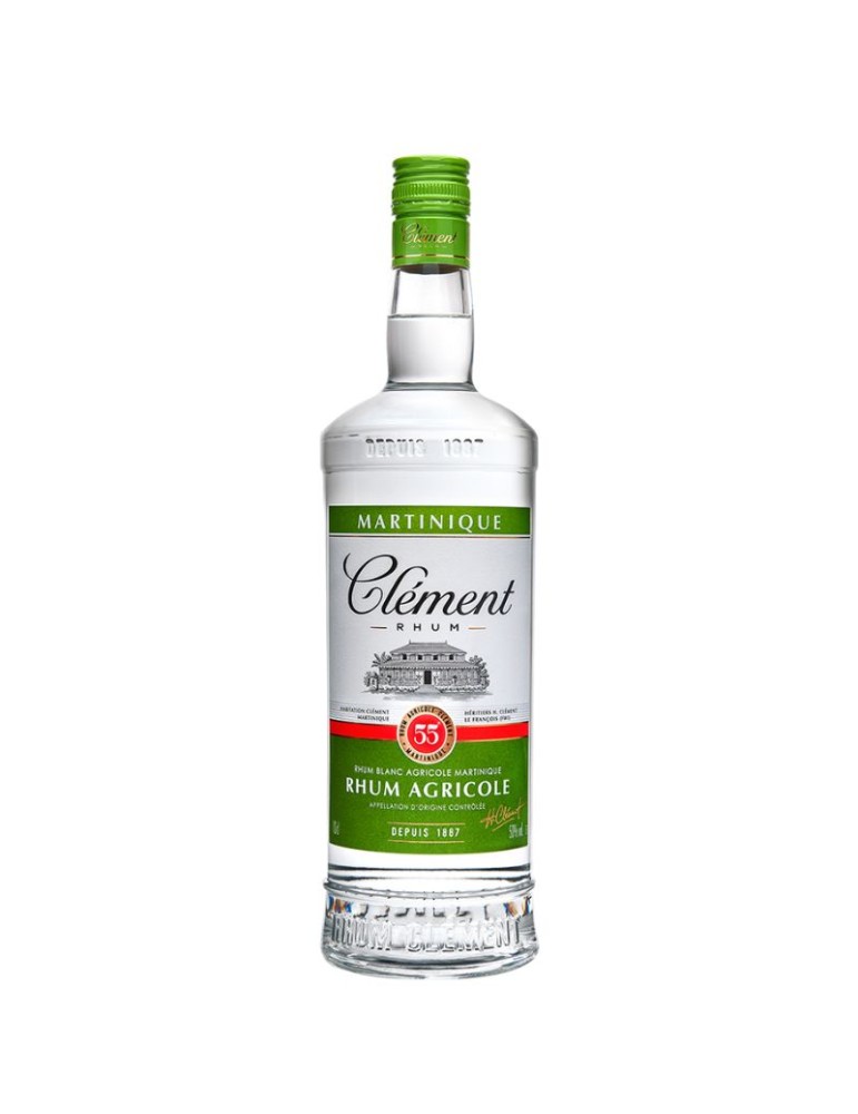 Clément Rum Agricole Blanc - 1L