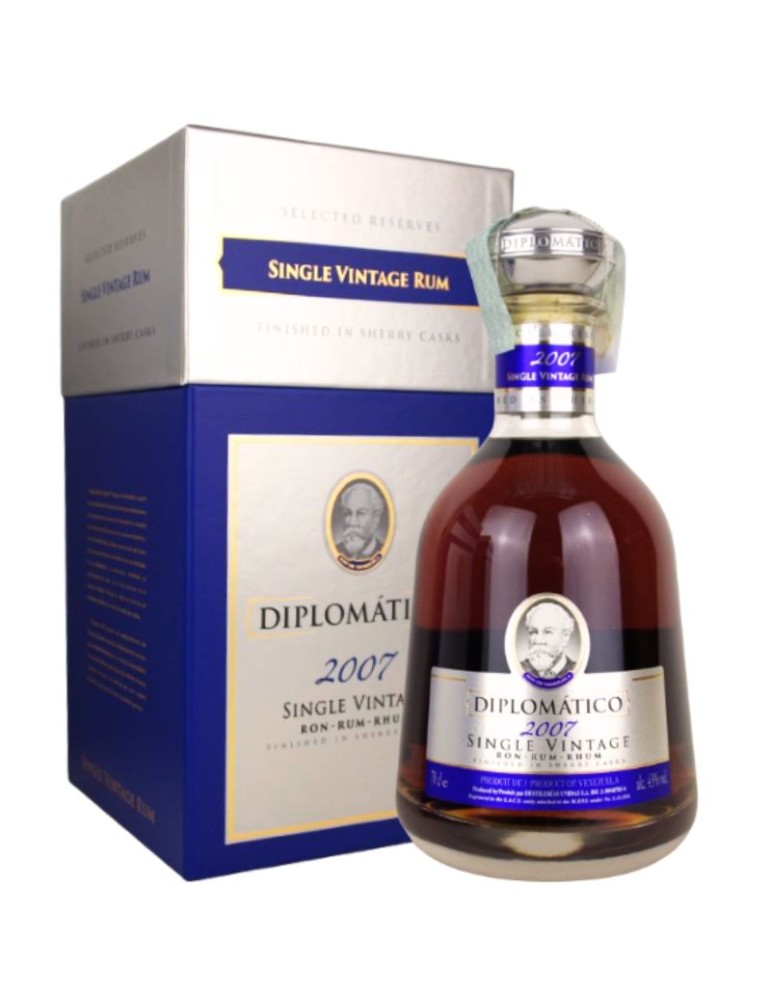 Rum Diplomatico Single Vintage 2007 - 0,70L | ASTUCCIATO