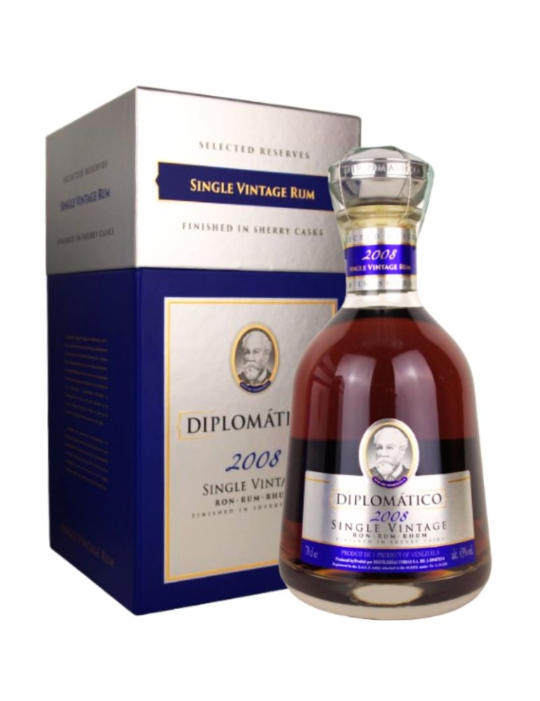 Rum Diplomatico Single Vintage 2008 - 0,70L | ASTUCCIATO