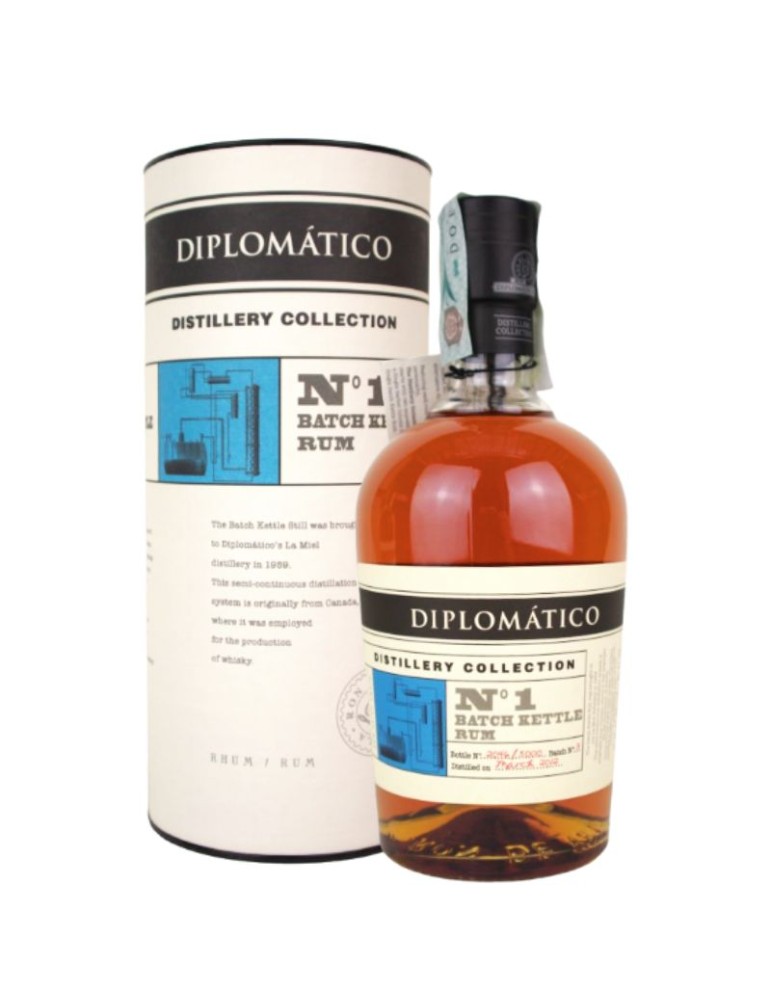 Rum Diplomatico Distillery Collection N°1 Single Kettle Batch - 0,70L