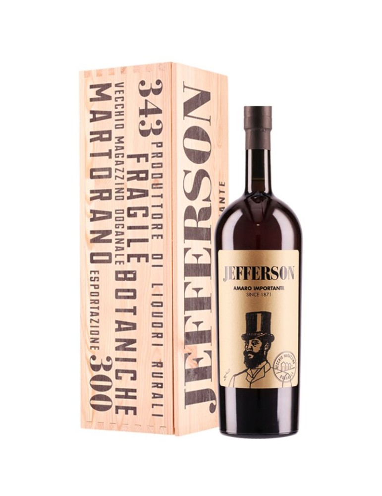 Amaro Jefferson - 1,5L in Astuccio di Legno